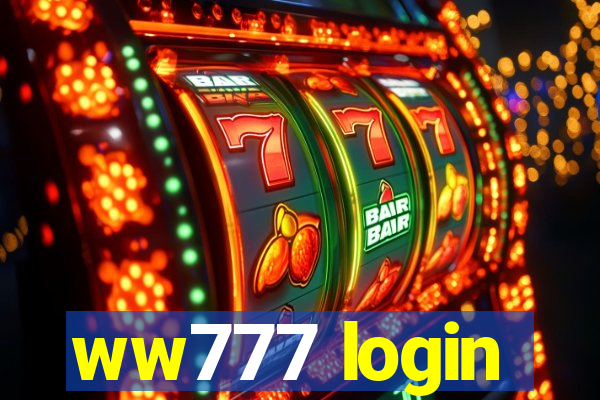 ww777 login